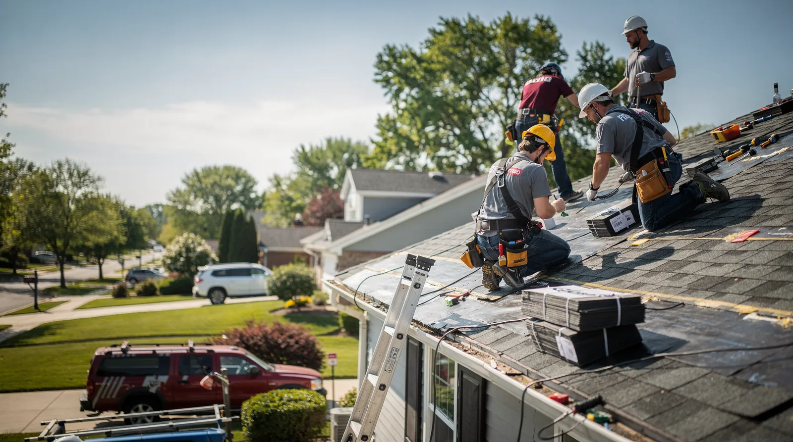 Roof Repair in Parkersburg, IL around you